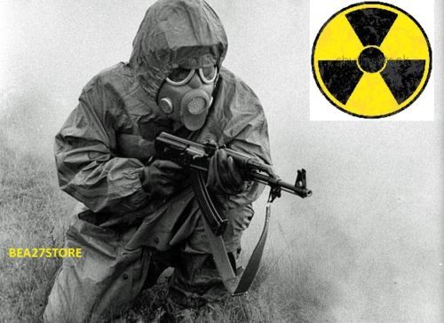 Radiation nbc hazmat suit with - hazmat,