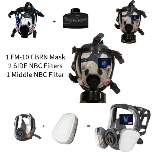 Safeguardian mask cbrn - safeguardian, fm-10